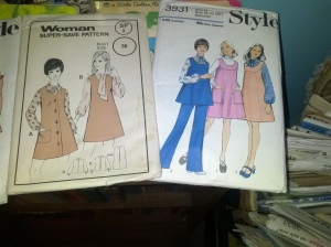 Patterns I've bought but not sewn yet